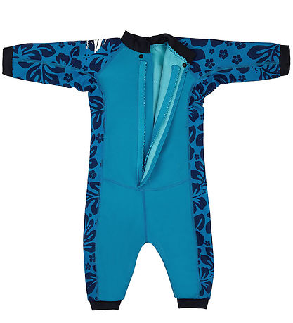 Konfidence Badeheldragt - Splashy - UV50+ - Navy/Cyan Konfidence Badeheldragt - Splashy - UV50+ - Navy/Cyan