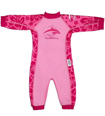 Konfidence Badeheldragt - Splashy - UV50+ - Pink