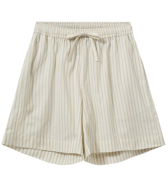 Sofie Schnoor Shorts - Zahrasy - Antique White m. Striber