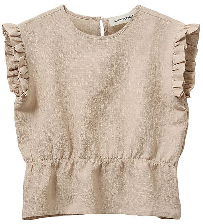 Sofie Schnoor Top - Samillasy - Soft Brown  Sofie Schnoor Top - Samillasy - Soft Brown