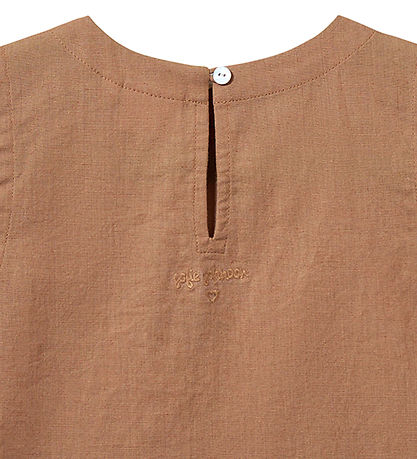 Sofie Schnoor Top - Bomuld/Hør - Ezmask - Rose Brown