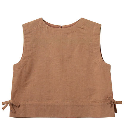 Sofie Schnoor Top - Bomuld/Hør - Ezmask - Rose Brown