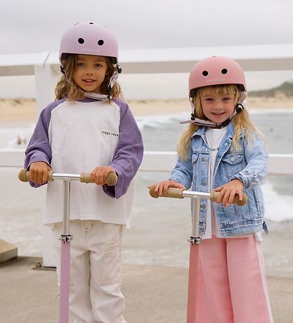 Banwood Cykelhjelm - Eco - Lavender