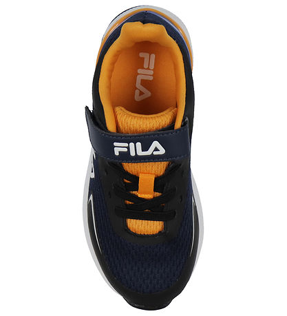 Fila Sko - Crusher V Kids - Sort/Dark Cheddar