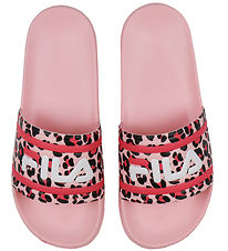Fila Badesandaler - Morro Bay P - Pink-a-boo/Leopard Fila Badesandaler - Morro Bay P - Pink-a-boo/Leopard
