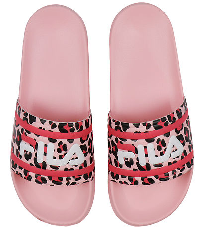 Fila Flip Flops - Morro Bay P - Pink-a-boo/Leopard