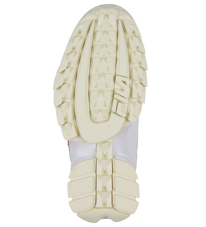 Fila Sko - Disruptor P Teens - Hvid/Leopard
