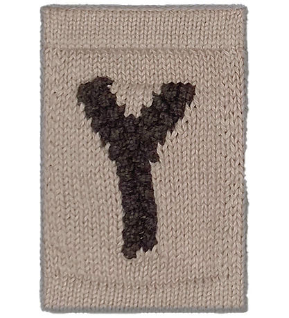 Smallstuff Strikket Bogstav - Y - Natur Alfabet