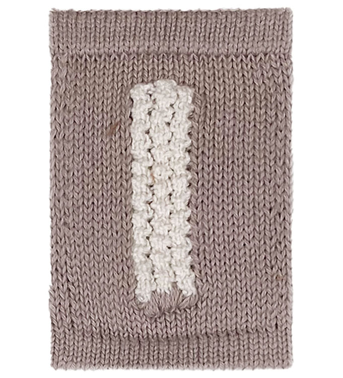 Smallstuff Strikket Bogstav - I - Natur Alfabet