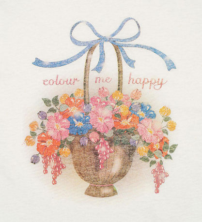 Konges Sløjd T-shirt - Era - Off White/Basket Konges Sløjd T-shirt - Era - Off White/Basket