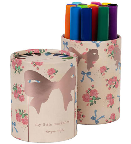 Konges Sløjd Tuscher - My Little Marker Set - 16 stk. - Flower Konges Sløjd Tuscher - My Little Marker Set - 16 stk. - Flower