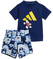 adidas Performance Shortssæt - I DY MM T - Dkblue/Creyel adidas Performance Shortssæt - I DY MM T - Dkblue/Creyel