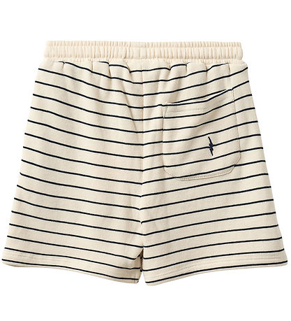 Sofie Schnoor Shorts - Antique White W. Blue