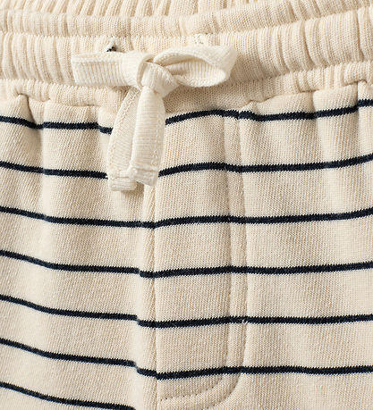 Sofie Schnoor Shorts - Antique White W. Blue