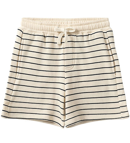 Sofie Schnoor Shorts - Antique White W. Blue