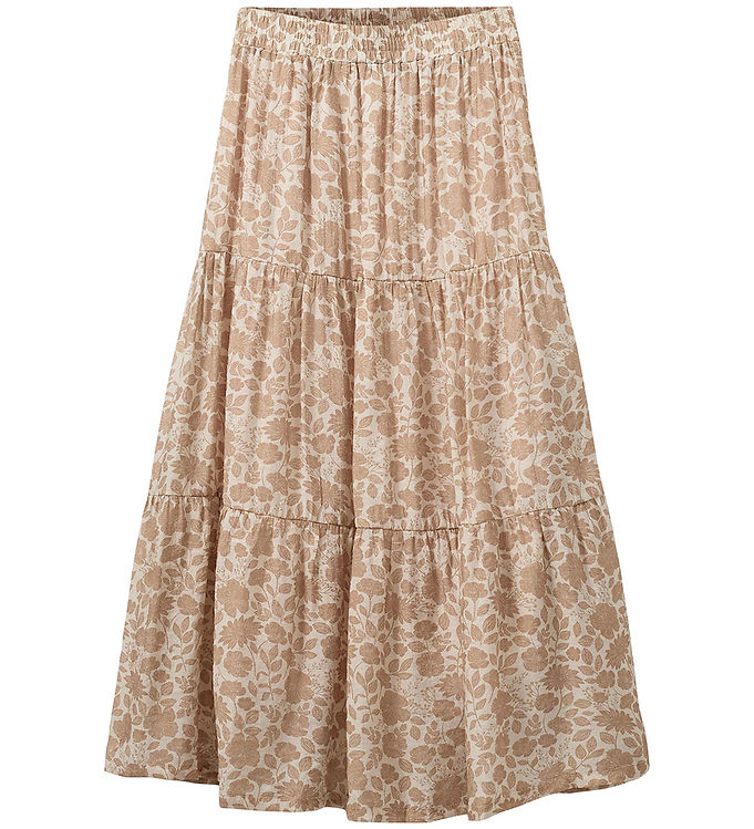 Sofie Schnoor Nederdel - Flower Soft Brown