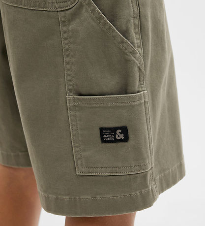 Jack & Jones Shorts - JpstTony - Dusty Olive/Stiching w. Dtm Jack & Jones Shorts - JpstTony - Dusty Olive/Stiching w. Dtm