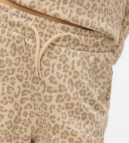 Vero Moda Girl Sweatshorts - VmBrenda - Birch/Leo