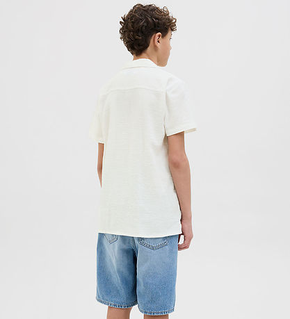 Jack & Jones Skjorte - JorLuke - Cloud Dancer