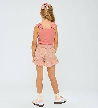 The New Shorts - TnOlinam - Adobe Rose m. Blomster The New Shorts - TnOlinam - Adobe Rose m. Blomster