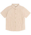 The New Skjorte - TnOllie - Indian Tan Striped The New Skjorte - TnOllie - Indian Tan Striped