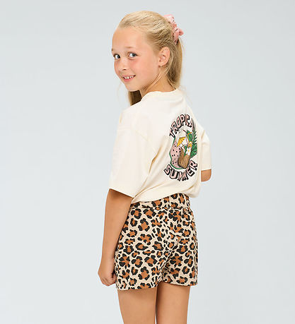 The New T-shirt - TnOleen - White Swan m. print The New T-shirt - TnOleen - White Swan m. print