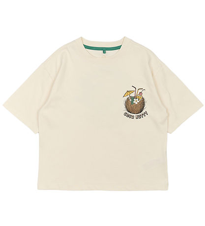 The New T-shirt - TnOleen - White Swan m. print The New T-shirt - TnOleen - White Swan m. print