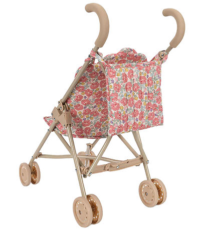 Konges Sløjd Dukkeklapvogn - Rose Anglaise