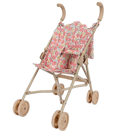 Konges Sløjd Dukkeklapvogn - Rose Anglaise