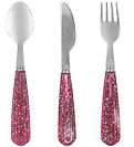Konges Sløjd Mica Cutlery - 3 Parts - Sparkling Sangria