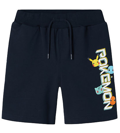 Name It Shorts - NkmMos Pokemon - Navy Blazer