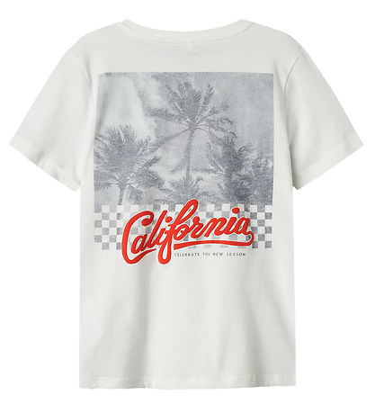 Name It T-shirt - NkmHort - Bright White