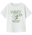 Name It T-shirt - NmmVagno - Bright White/Tiger Surf