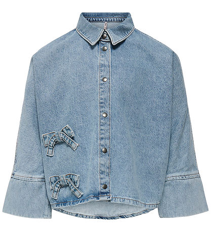 Kids Only Skjorte - KogGrace - Light Blue Denim