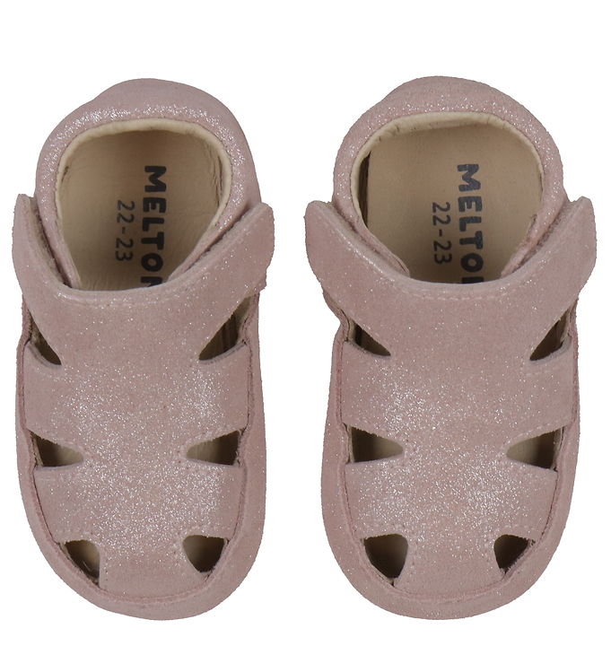 Melton Ballerina Hjemmesko - Rose Grey billede