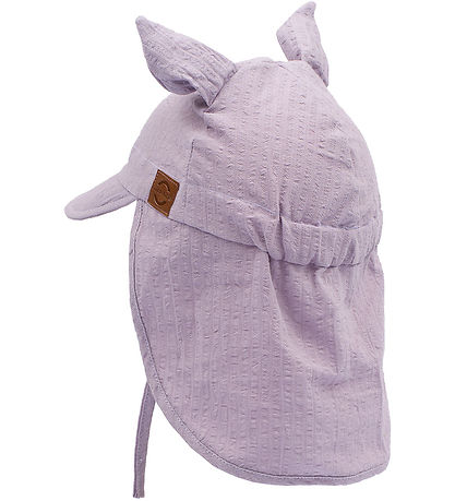 Mikk-Line Legionærhat - Long Neck - UV50+ - Lavender Aura m. Øre