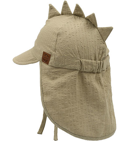 Mikk-Line Legionærhat - Long Neck - UV50+ - Gray Green m. Takker