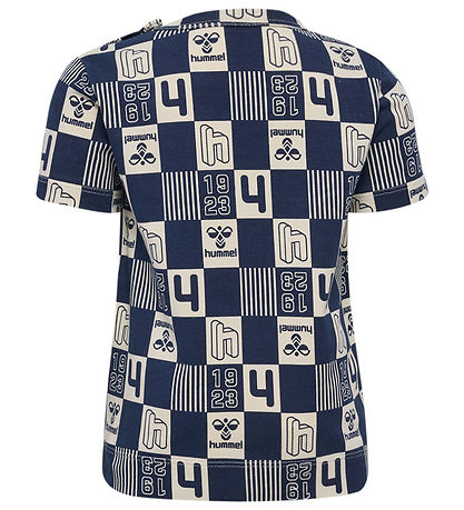 Hummel T-shirt - hmlJanus - Black Iris Hummel T-shirt - hmlJanus - Black Iris