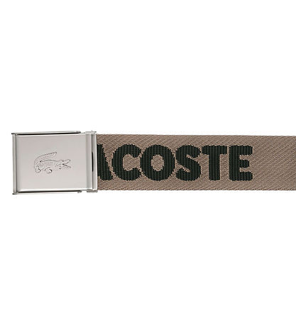 Lacoste Bælte - Jaquard Webbing - Morel Noir Lacoste Bælte - Jaquard Webbing - Morel Noir