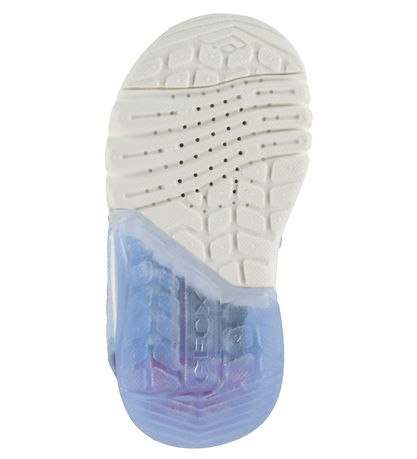 Geox Sandaler m. lys - Ciberdron - Sky/Fuchsia