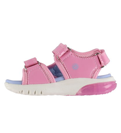Geox Sandaler m. lys - Ciberdron - Pink/LT Sky
