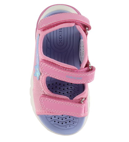 Geox Sandaler m. lys - Ciberdron - Pink/LT Sky Geox Sandaler m. lys - Ciberdron - Pink/LT Sky