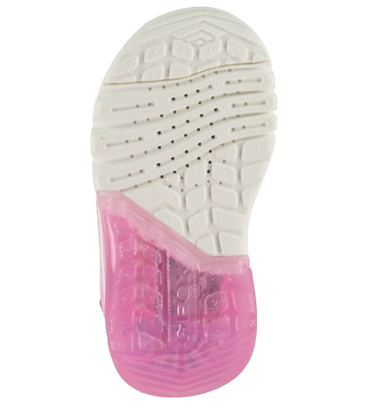 Geox Sandaler m. lys - Ciberdron - Pink/LT Sky