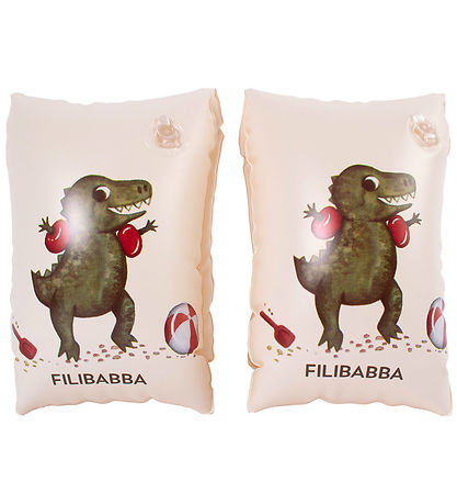 Filibabba Badevinger - Alfie - 3-6 år - Dino Beach