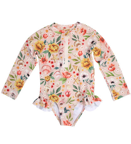 Filibabba Badedragt - Vilje - UV50+ - Ocean Blossom Filibabba Badedragt - Vilje - UV50+ - Ocean Blossom