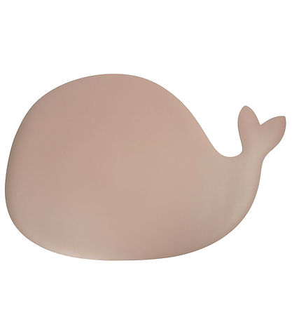 Filibabba Stoleunderlag - PU-læder - Hvalen Christian - Warm Gre