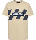 Hummel T-shirt - HmlPets - Wood Ash