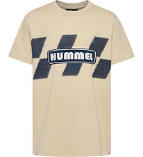 Hummel T-shirt - HmlPets - Wood Ash Hummel T-shirt - HmlPets - Wood Ash