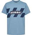 Hummel T-shirt - HmlPets - Faded Denim Hummel T-shirt - HmlPets - Faded Denim
