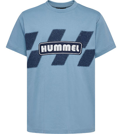 Hummel T-shirt - HmlPets - Faded Denim